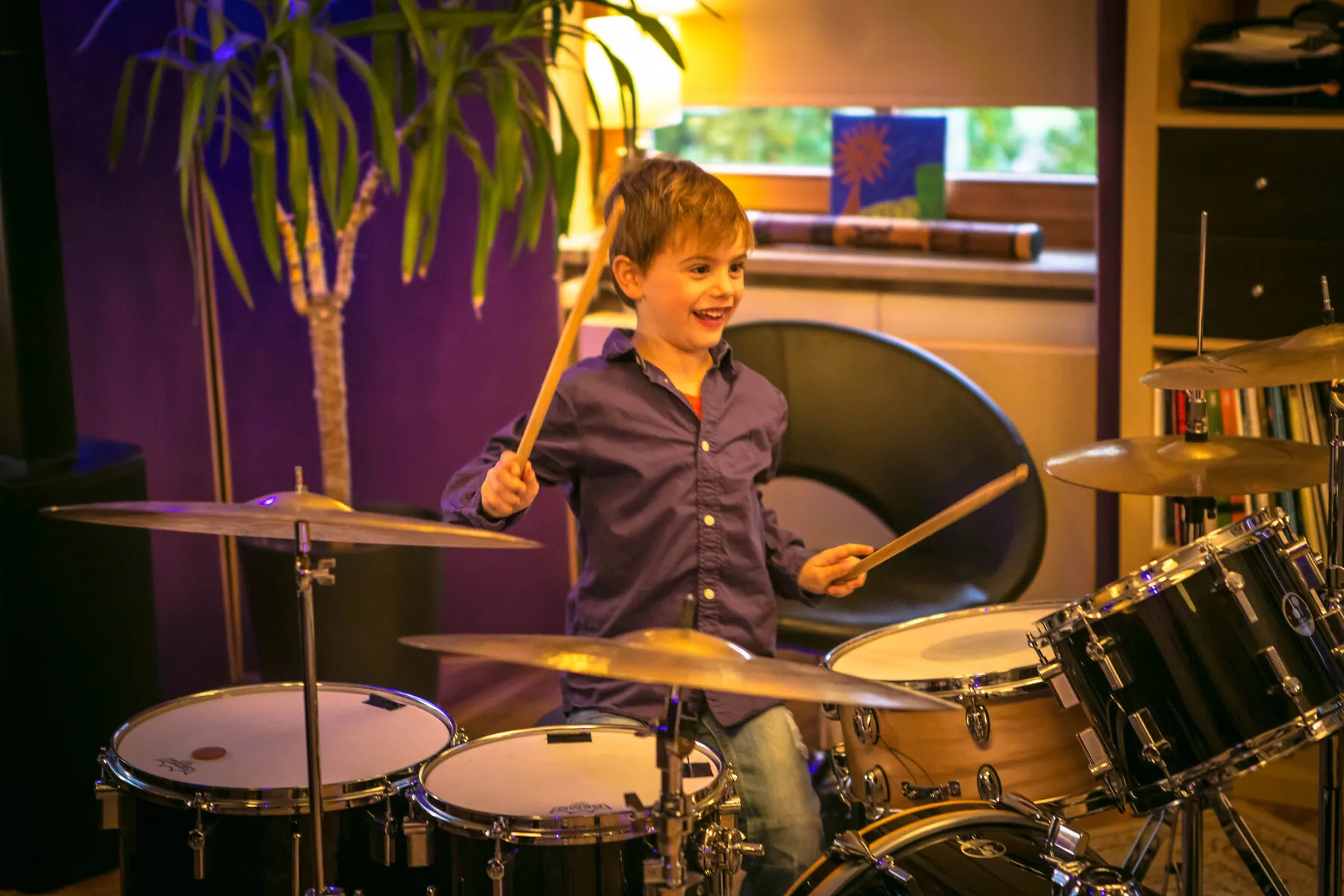 Band im Studio